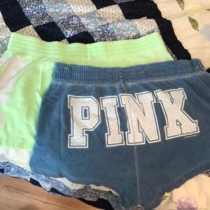 PINK sleeping shorts